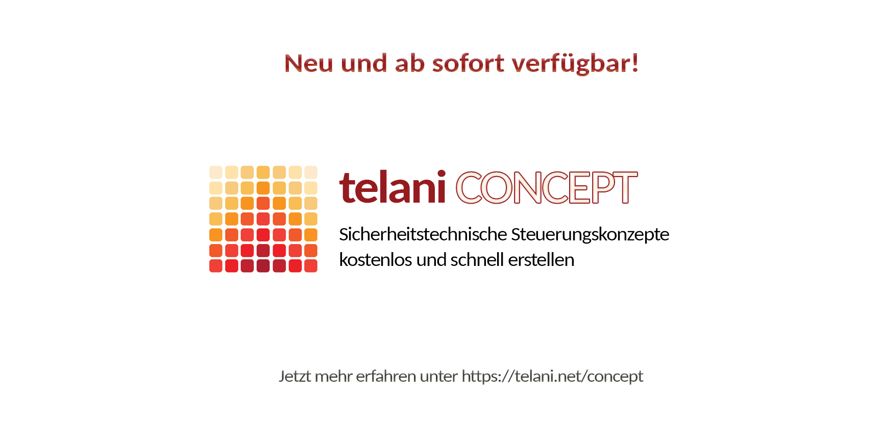 telani Concept – Sicherheitstechnische Steuerungskonzepte einfach, intuitiv und kostenlos erstellen